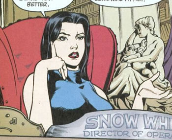 Fables panel : snow