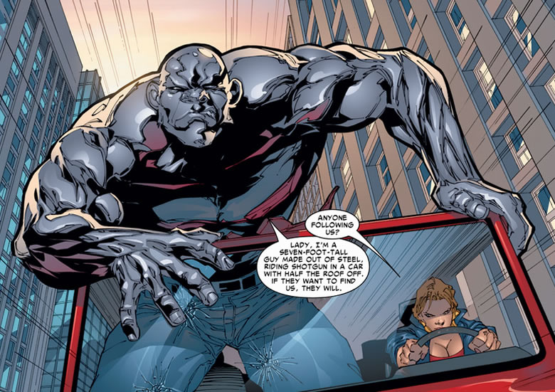absorbing man and mystery girl