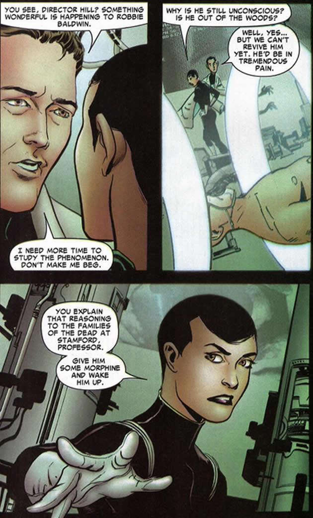 maria hill does not empathize with speedball