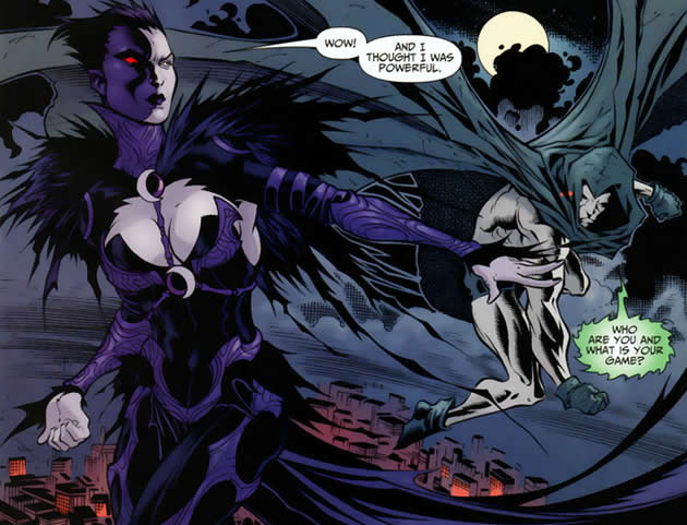 eclipso contronts the spectre