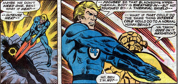 What are you doing Johnny Storm?