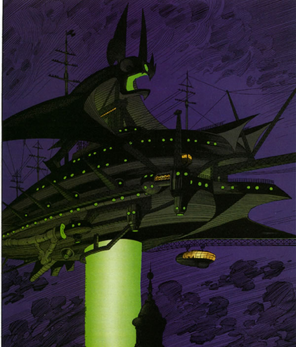 League of Extraordinary Gentlemen panel : skyship