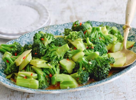 brocolli in oyster sauce