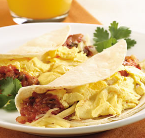 egg soft tacos