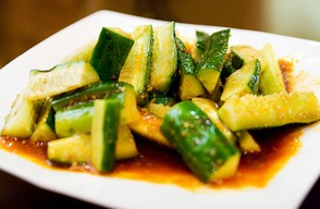 szechuan cucumber salad