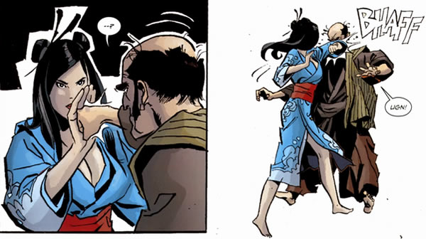 Psylocke punches back from the pages of 5 Ronin