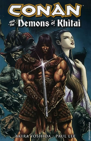 conan and the demons of khitai tpb cover