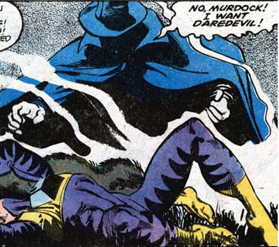 daredevil 158 panel : death stalker