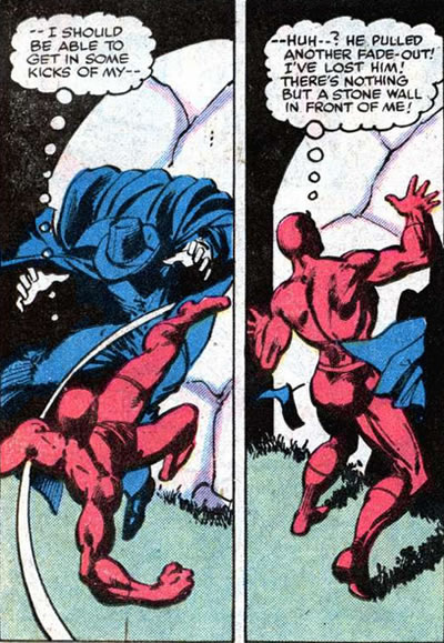 daredevil 158 panel : disappear