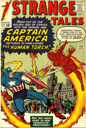 strange tales 114 cover