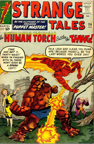 strange tales 116 cover