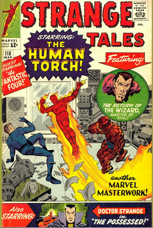 strange tales 118 cover