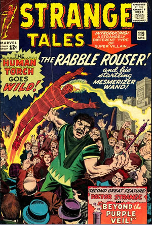 strange tales 119 cover