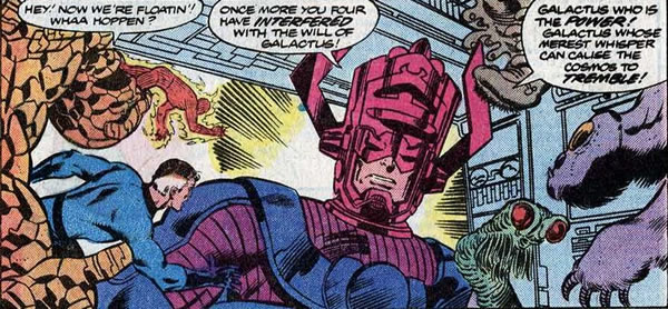 Fantastic Four panel : galactus