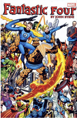 fantastic four john byrne omnibus cover