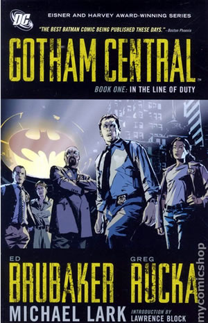 gotham central tpb 1 cover