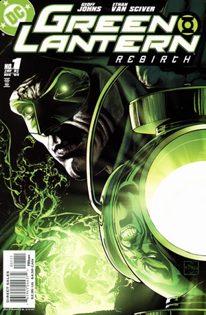 green lantern rebirth 1 cover