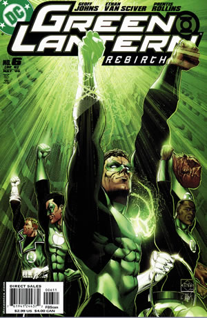 green lantern rebirth 6 cover