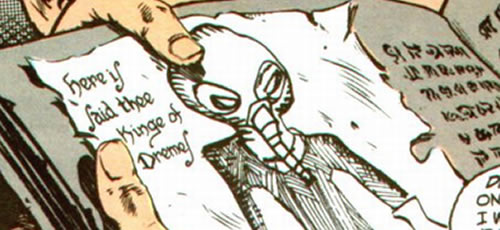 Sandman panel : kinge of dreams