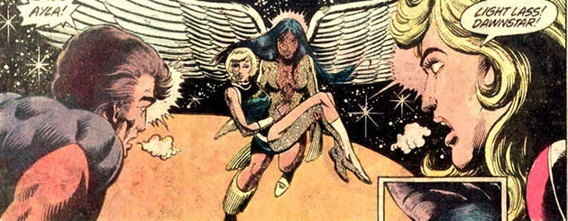 dawnstar and light lass