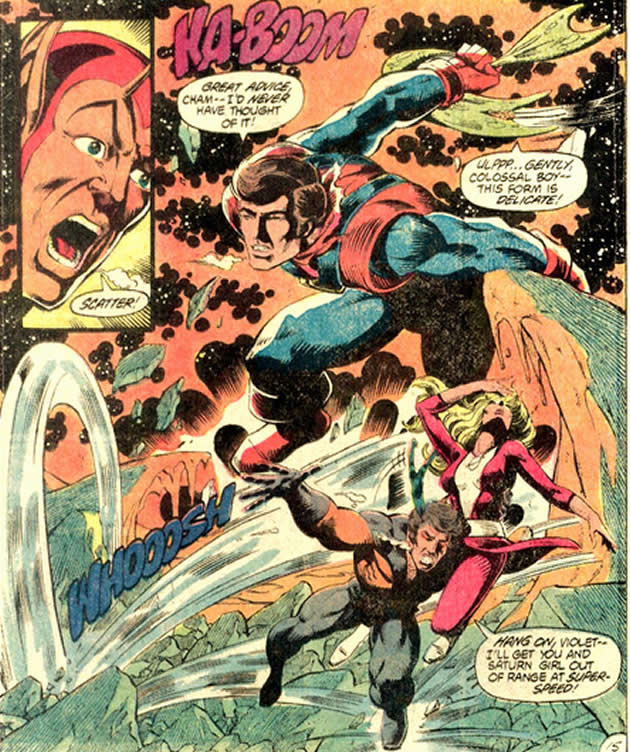 a cruiser explodes on the legionnaires