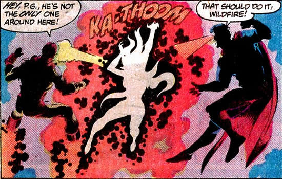 superboy and wildfire vs. Shadow servant
