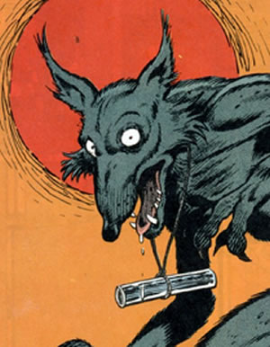 grant morrison's animal man panel : wile e. coyote