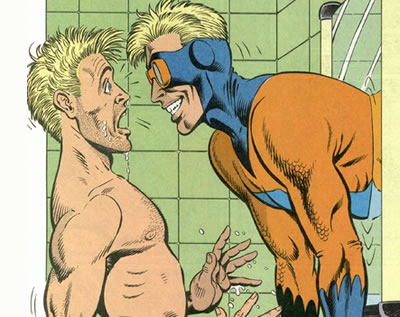 grant morrison's animal man panel : mirror master as animal man