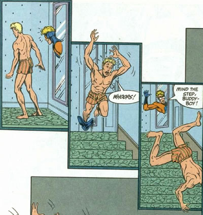 grant morrison's animal man panel : mirror master trips animal man