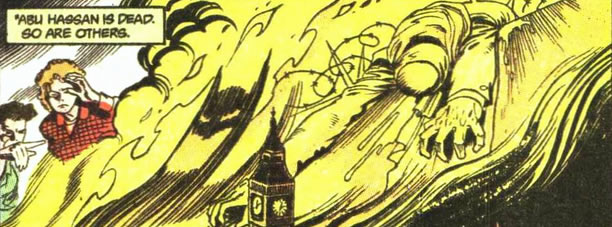 detective comics 590 : batman cowl in a bonfire