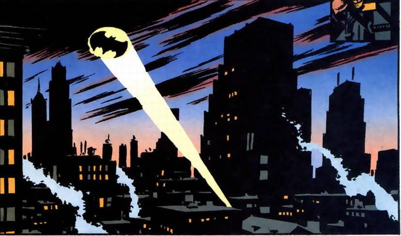 Batman Gotham Central : cityscape