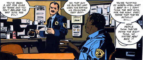Batman Gotham Central : gcpd pantry from issue 3