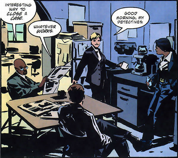 Batman Gotham Central : gcpd pantry from issue 6