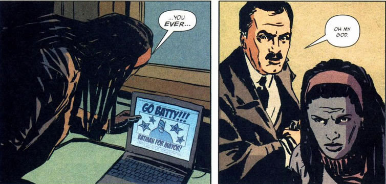 Batman Gotham Central : mac and azeveda reacting to joker
