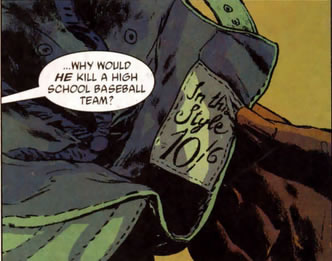 Batman Gotham Central : patch inside baseball cap