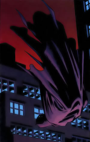 Batman Gotham Central : batman jumping from a building