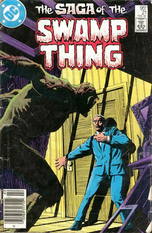 swamp thing 21 cover