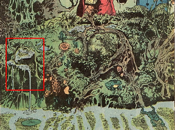 alan moore swamp thing :  lying down