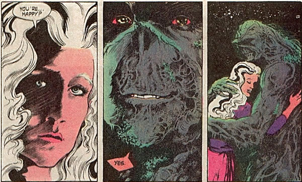 alan moore swamp thing :  happy