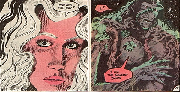 alan moore swamp thing :  swamp thing