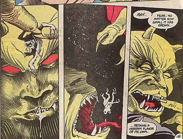 alan moore swamp thing :  eat