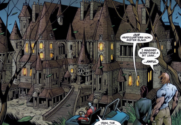 Villains United : secret six hq : the house of secrets