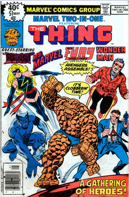 Marvel Two-In-One No. 51