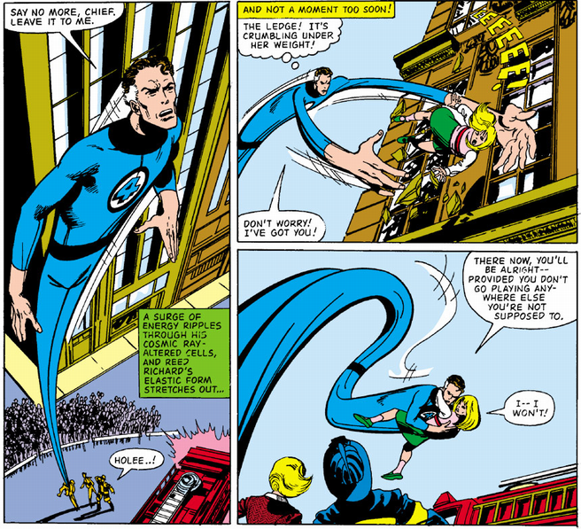 mister fantastic to the rescue
