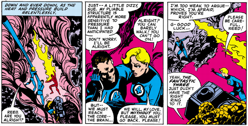 mister fantastic takes a breather