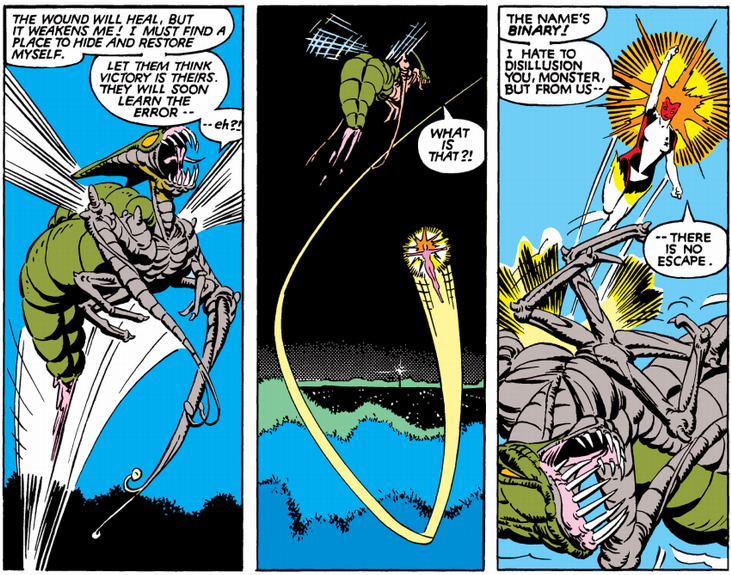 binary attacks the brood queen