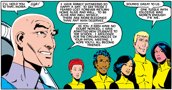 professor x talking