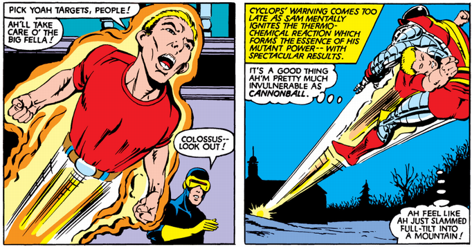cannonball hits colossus