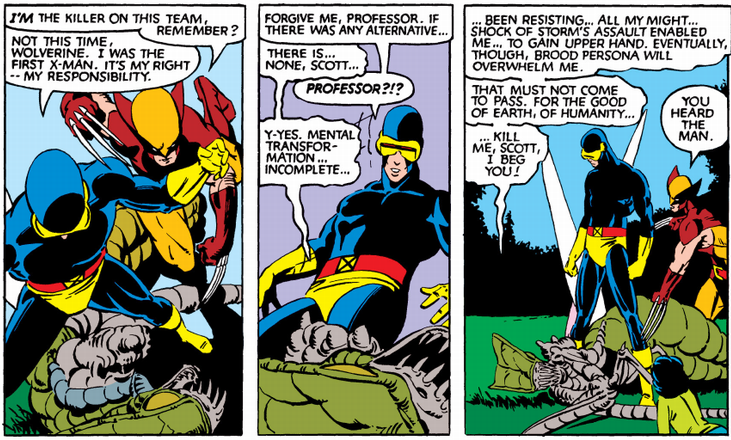 brood queen goes down