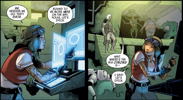 doctor aphra talking about ditching